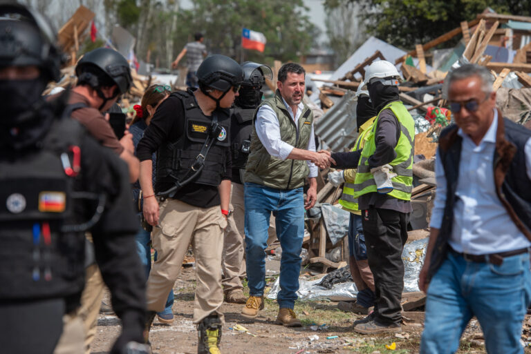 La Florida completa desarme de la Toma Dignidad y avanza en retiro de escombros