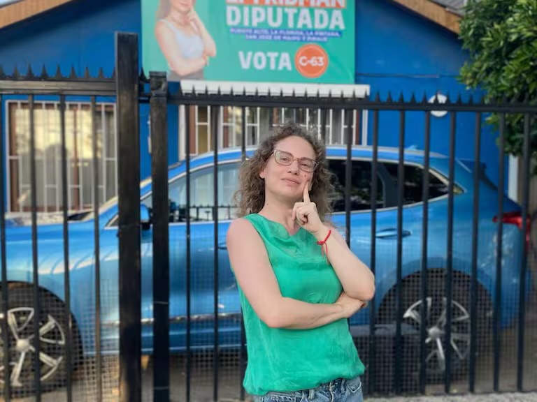 Robo en plena campaña: candidata a diputada y exactriz de Papá a la Deriva, Li Fridman, denuncia robo de su auto en La Florida